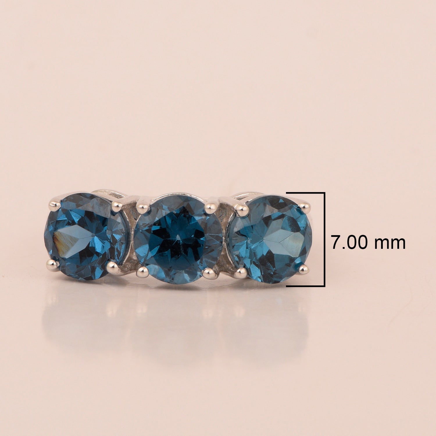 London Blue Topaz ring