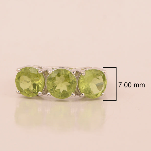 Peridot ring