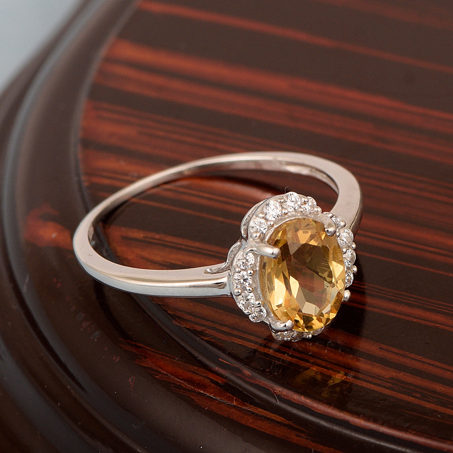 Citrine ring