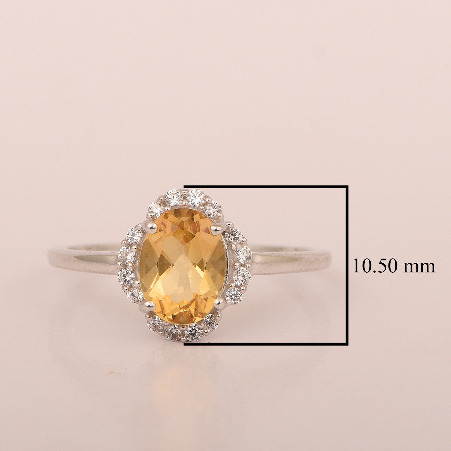 Citrine ring