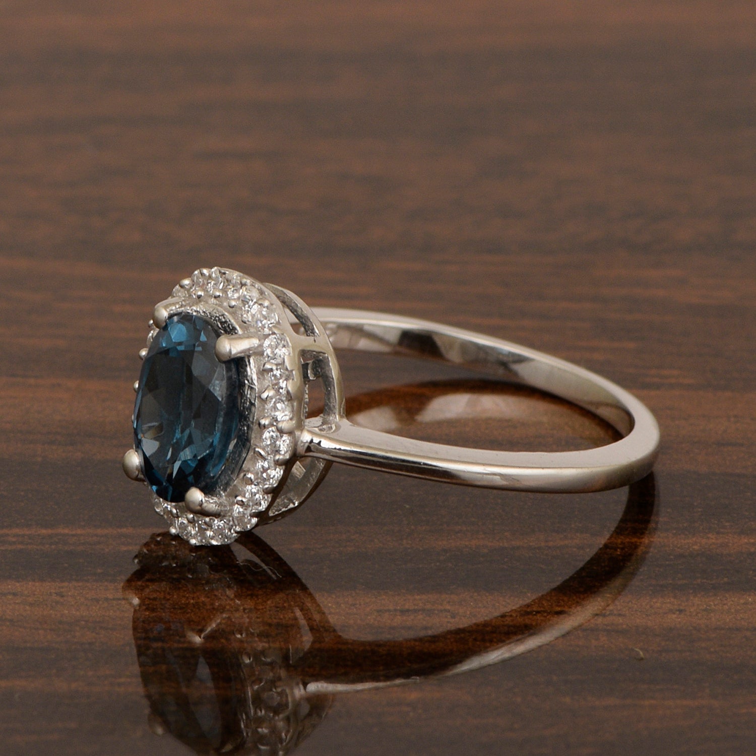London Blue Topaz ring