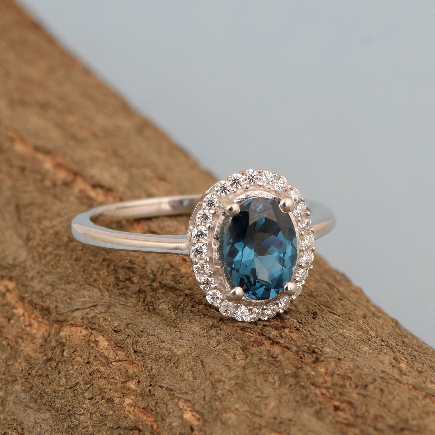 London Blue Topaz ring