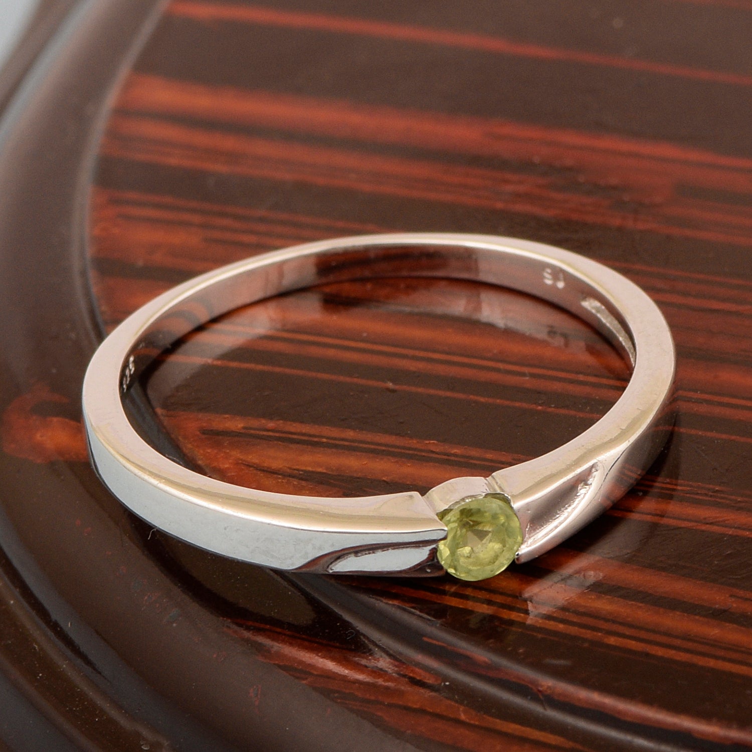 Peridot ring