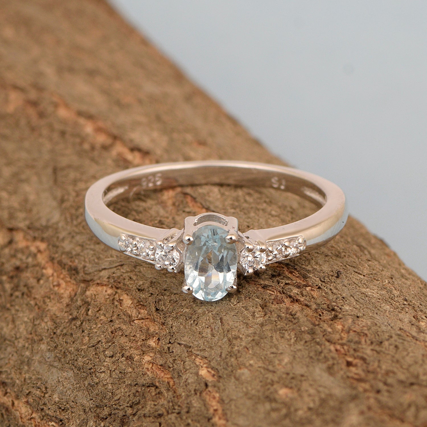 Blue Topaz ring