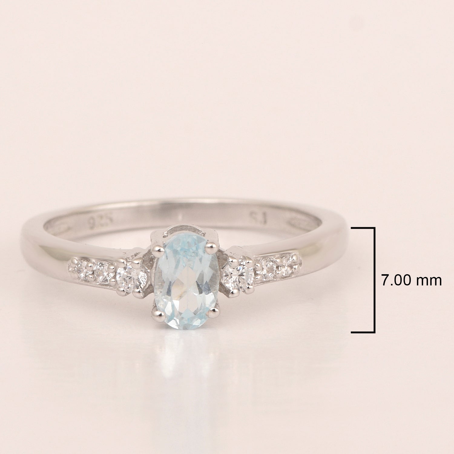 Blue Topaz ring