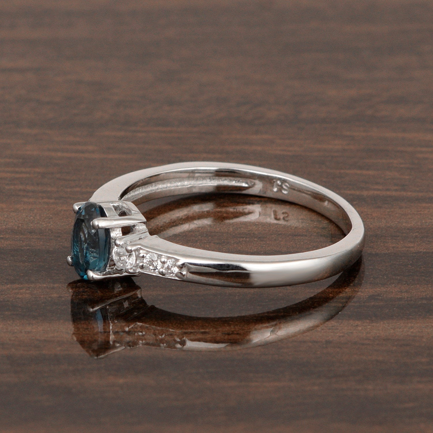London Blue Topaz ring