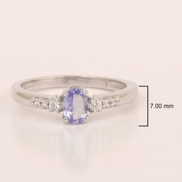 Tanzanite ring