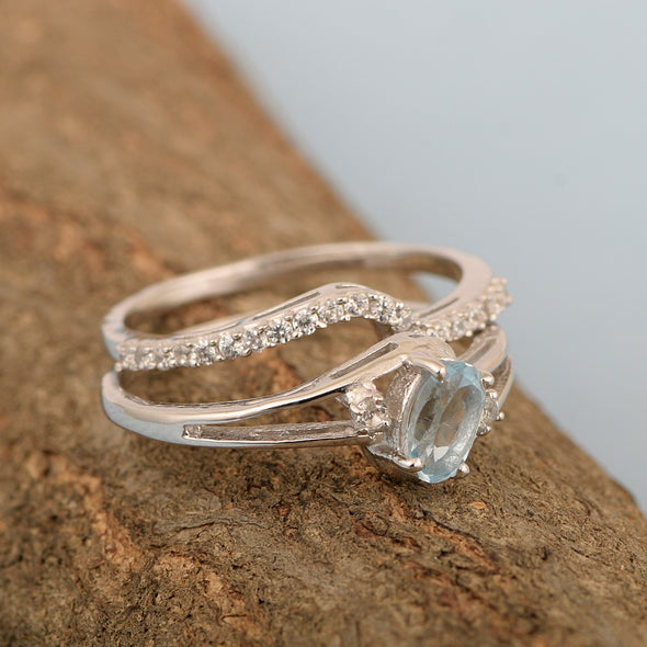 aquamarine ring