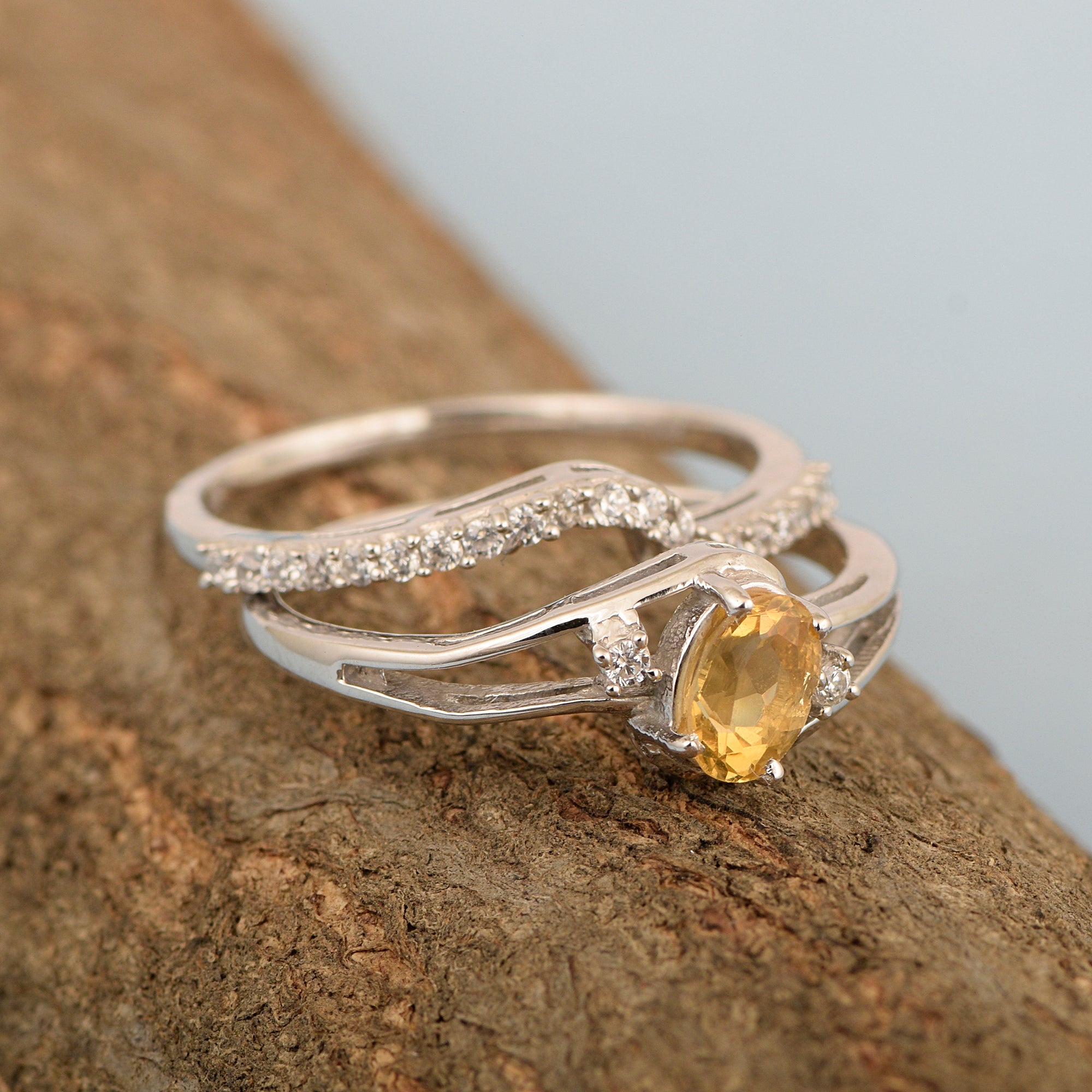 Citrine ring