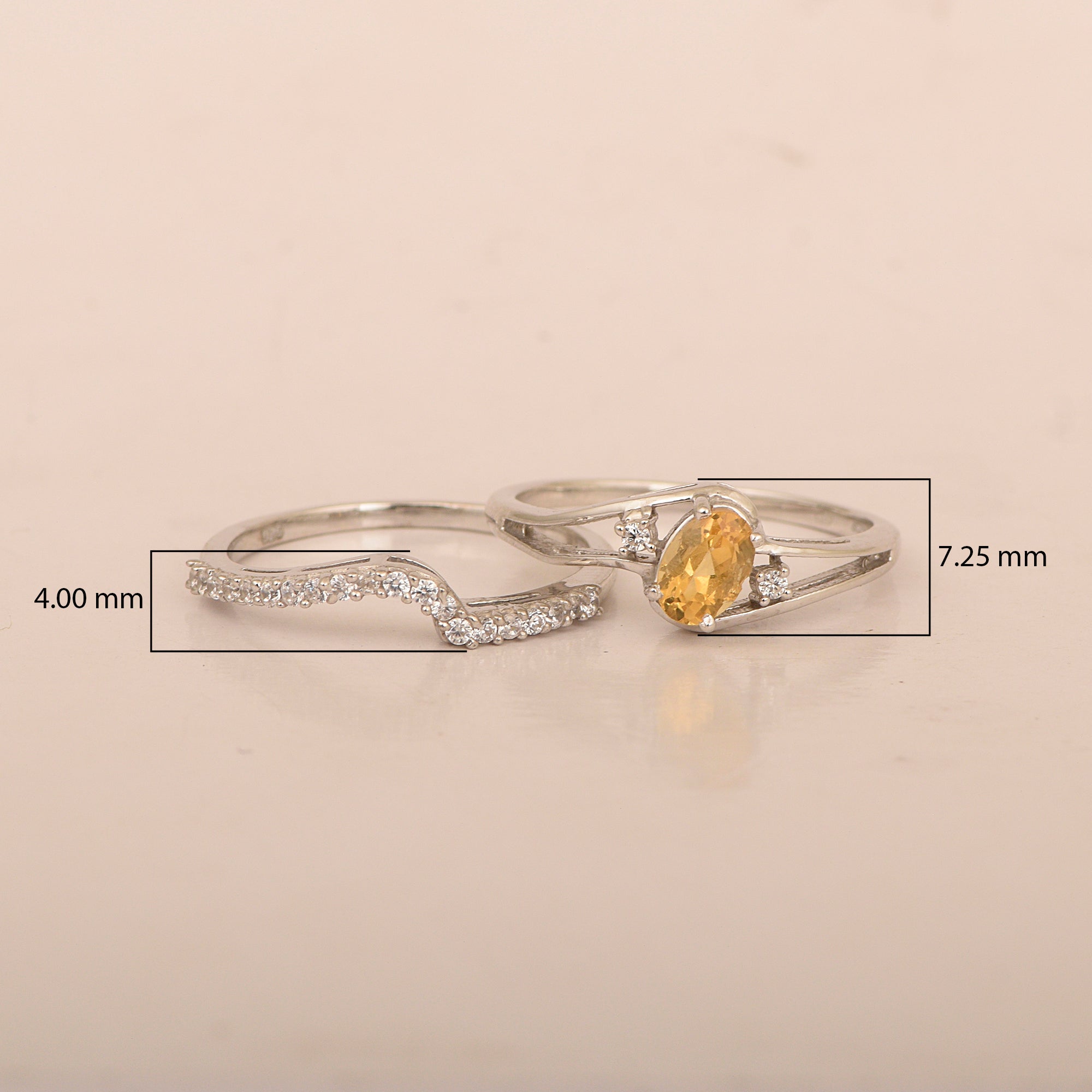 Citrine ring