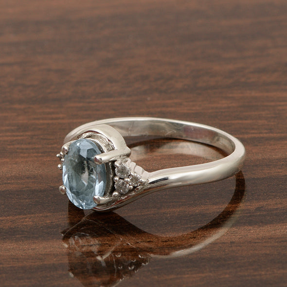 aquamarine ring