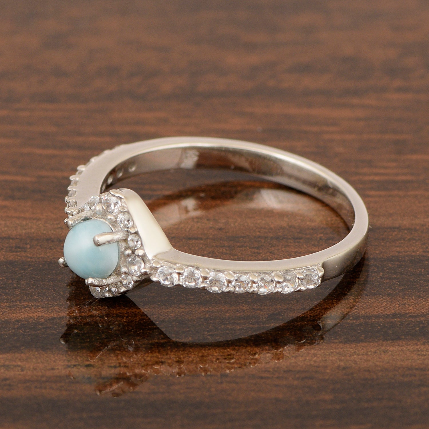 Larimar ring