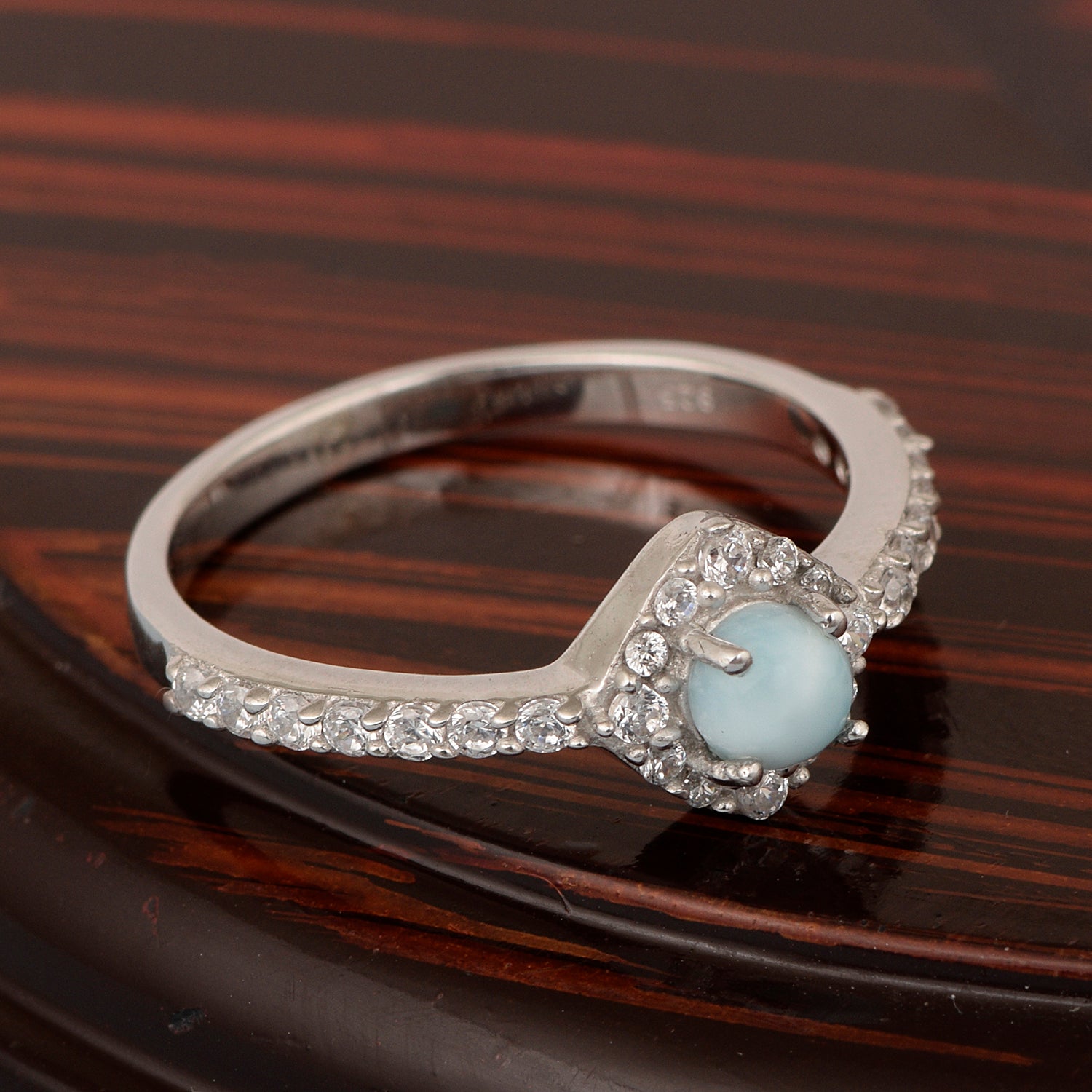 Larimar ring