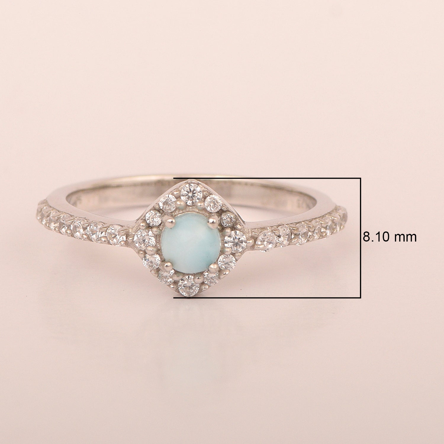 Larimar ring