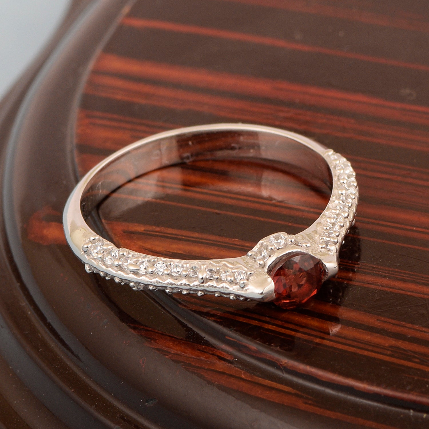 Garnet ring