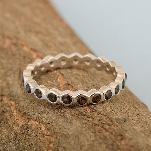 Smoky Quartz ring