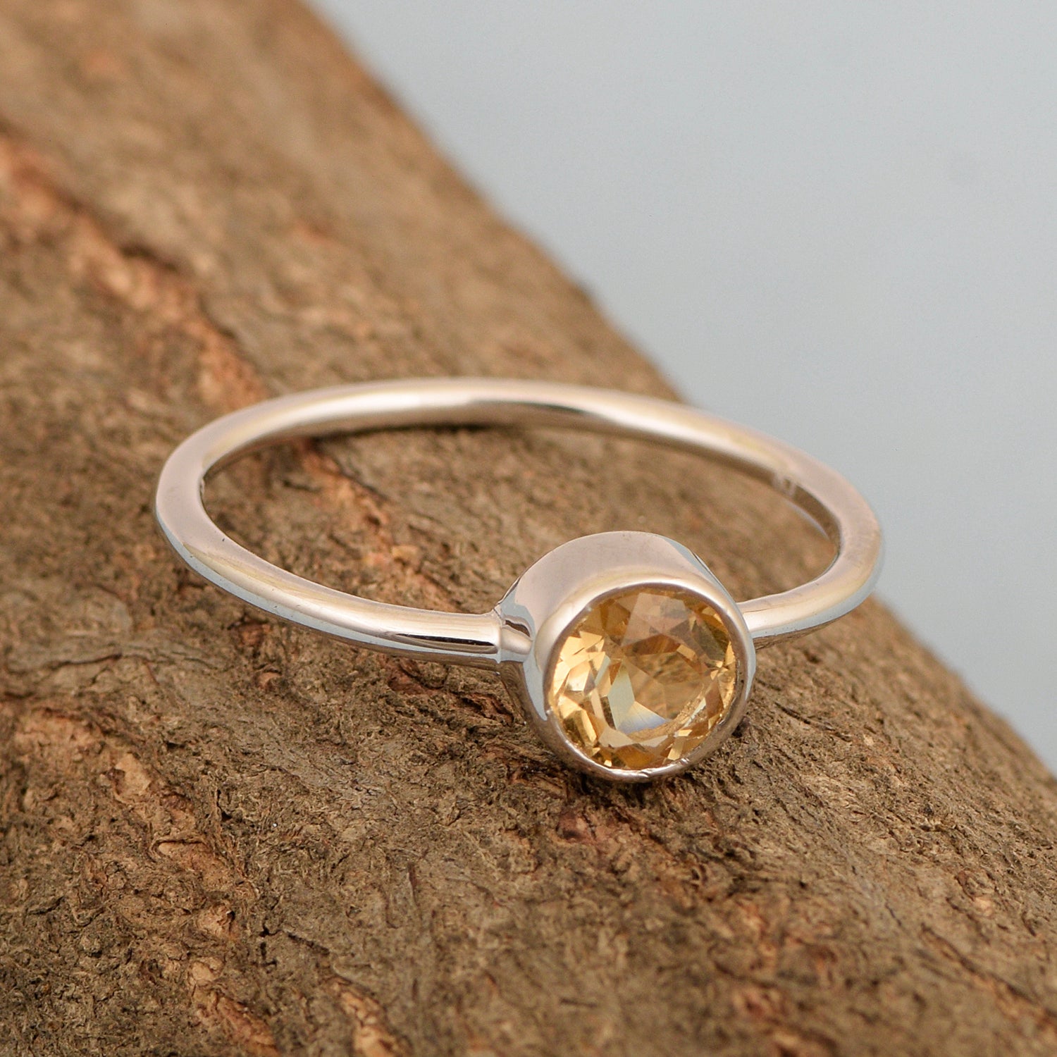 Citrine ring