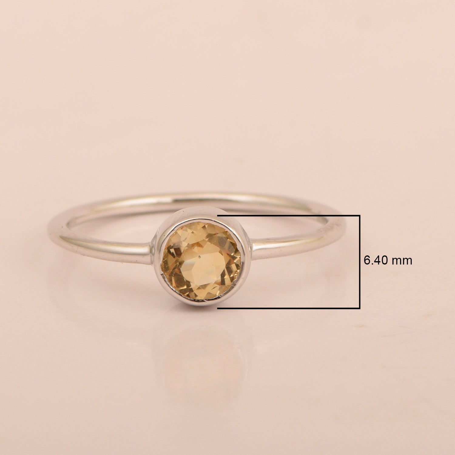 Citrine ring
