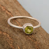 Peridot ring