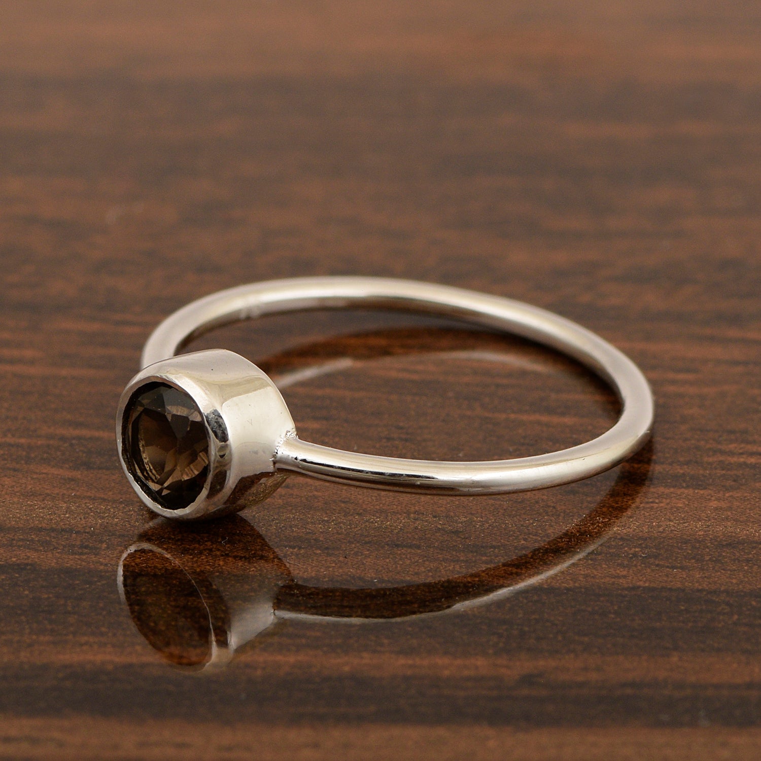 Smoky Quartz ring