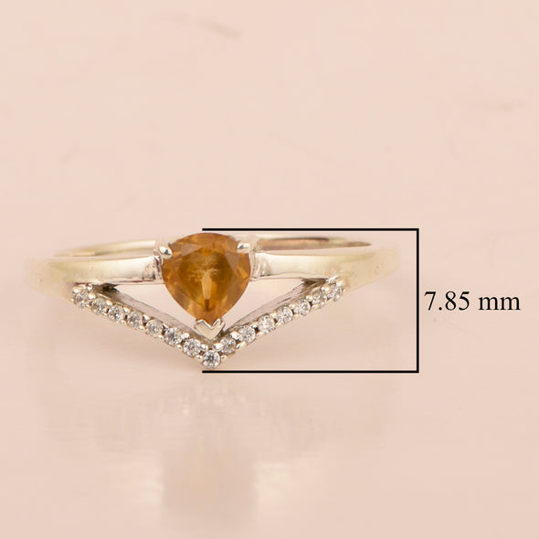 Citrine ring