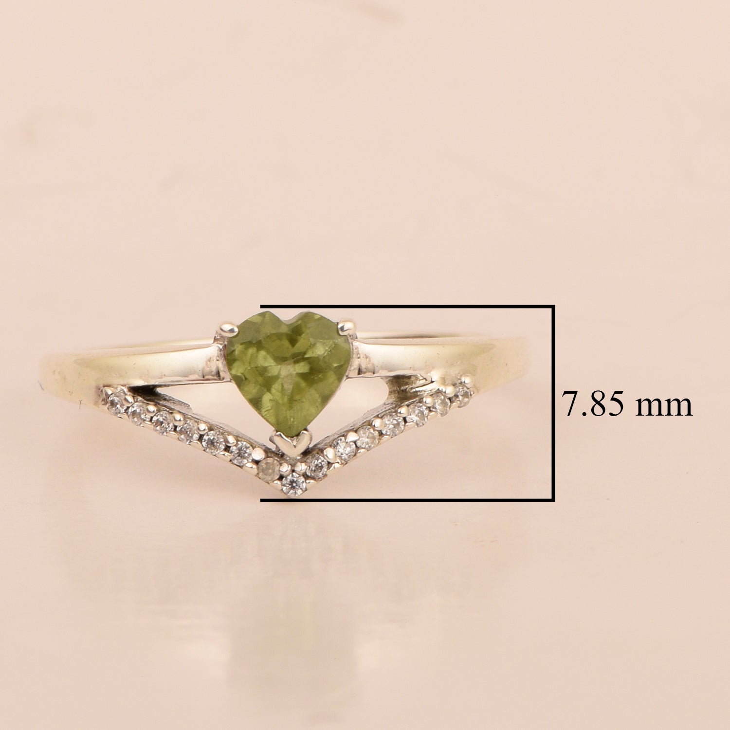Peridot ring