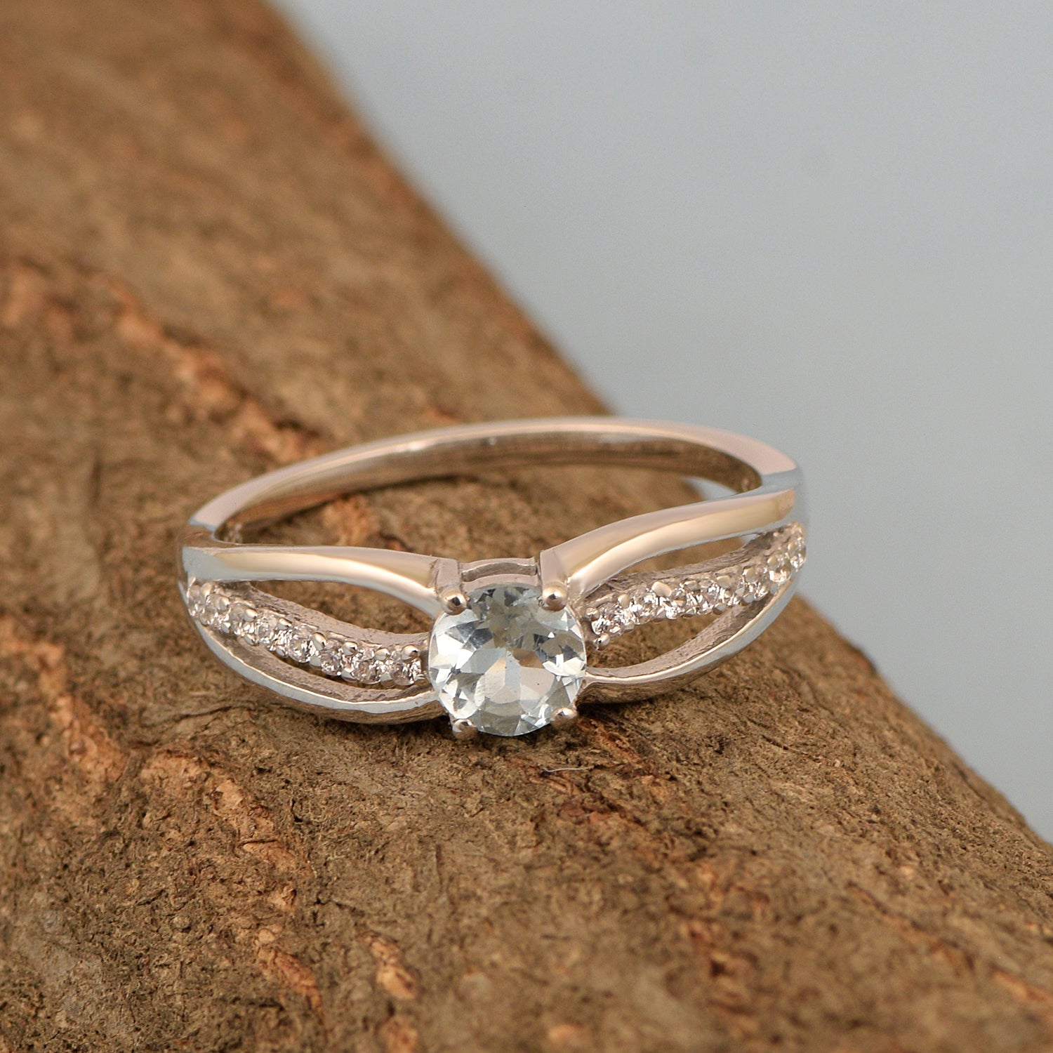Blue Topaz ring
