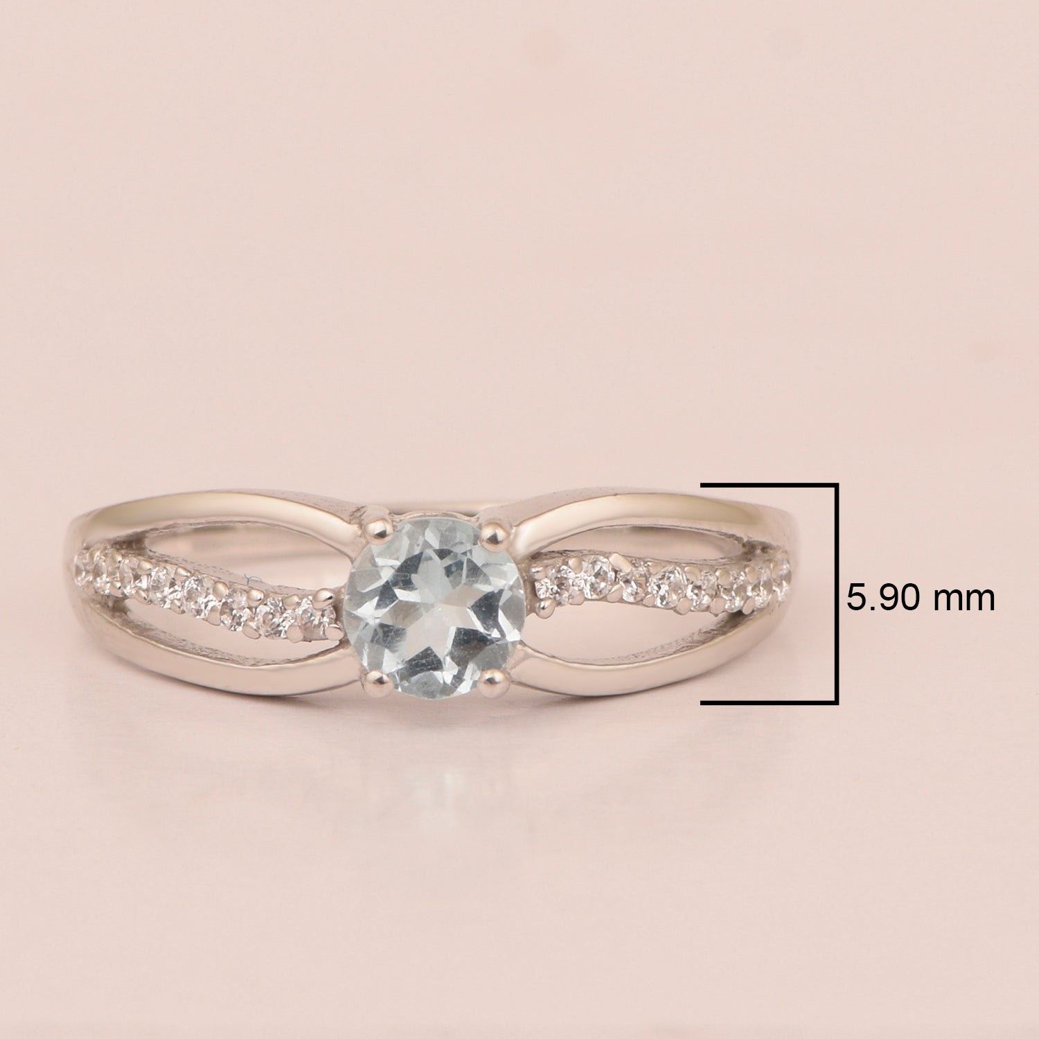 Blue Topaz ring