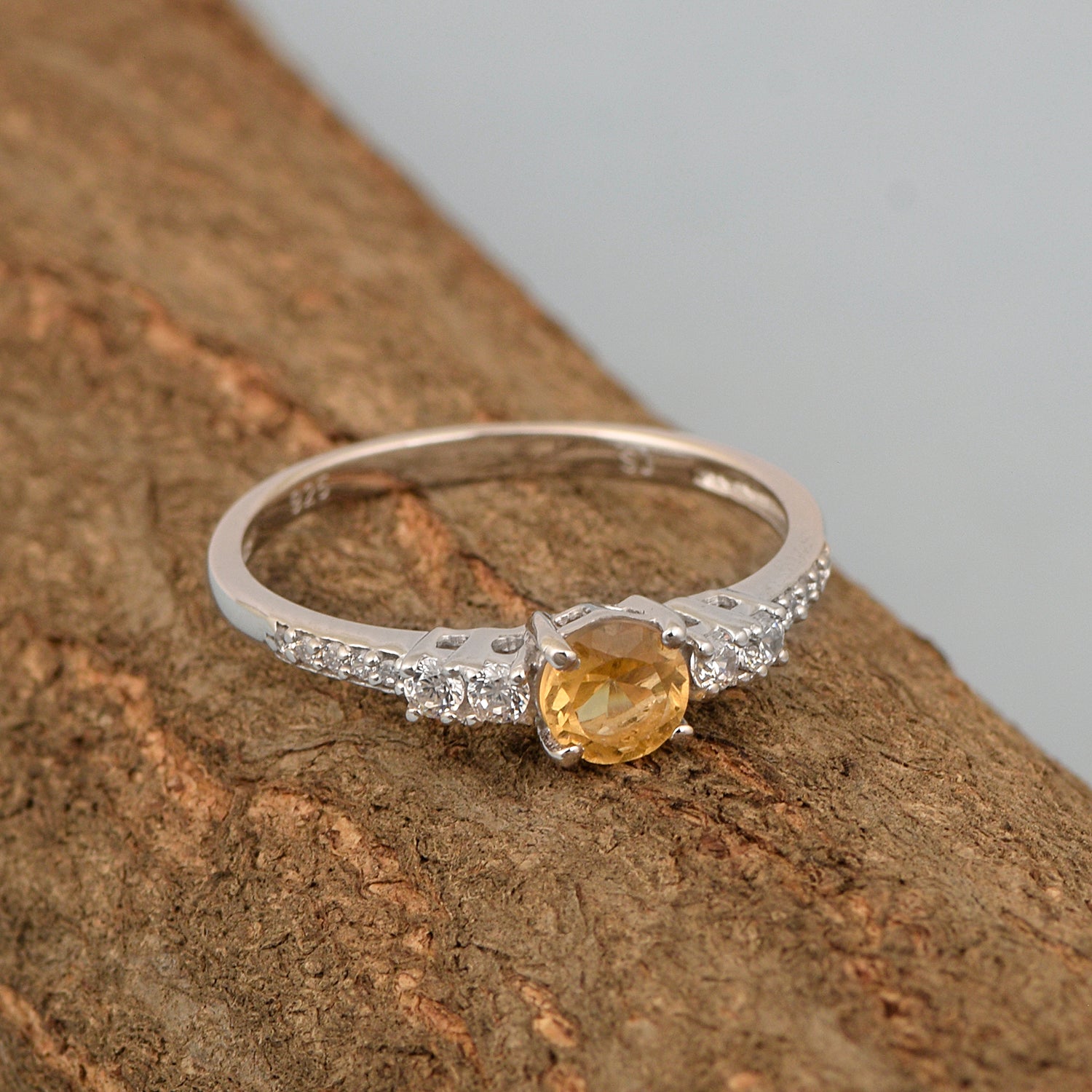 Citrine ring