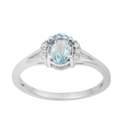 Blue Topaz ring