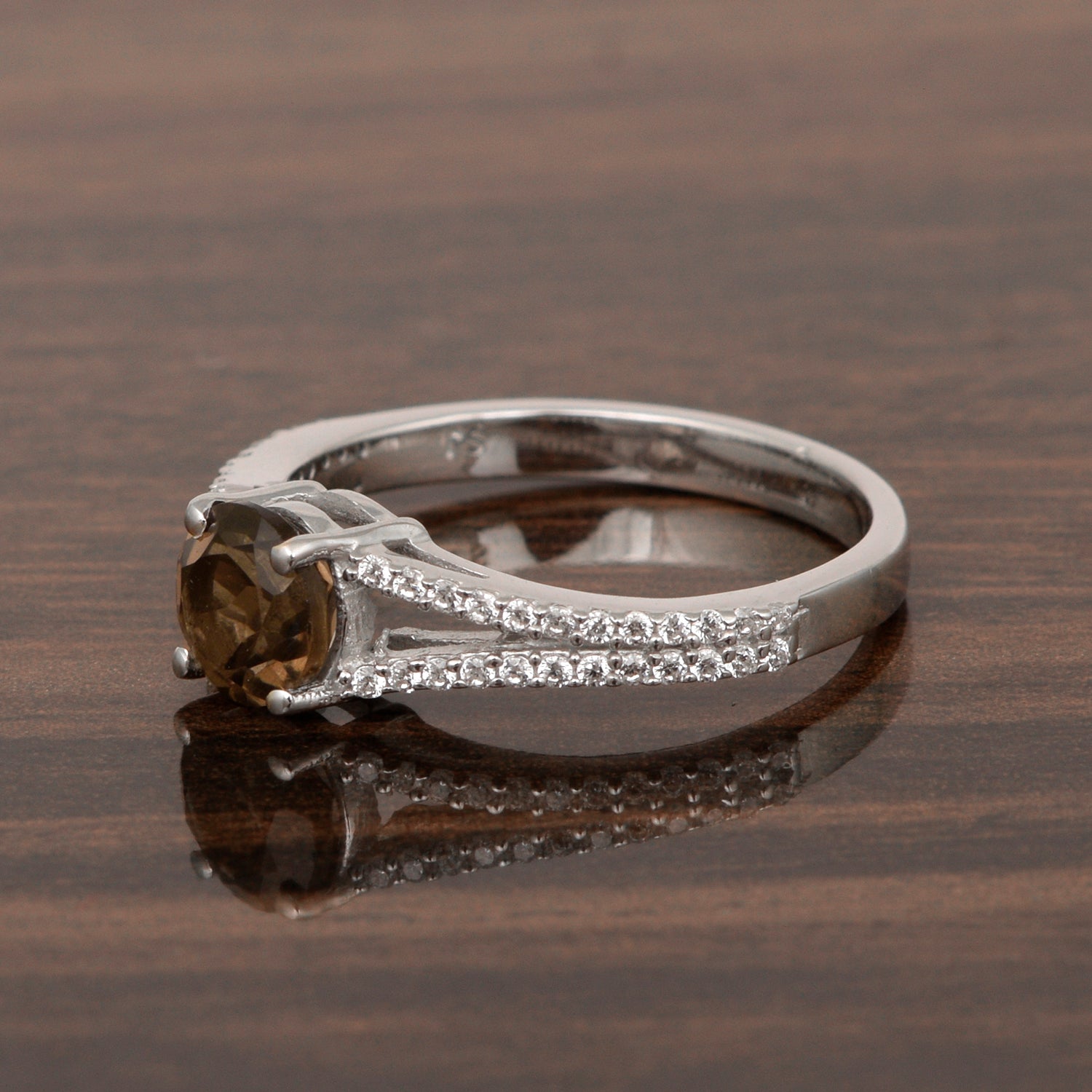 Smoky Quartz ring