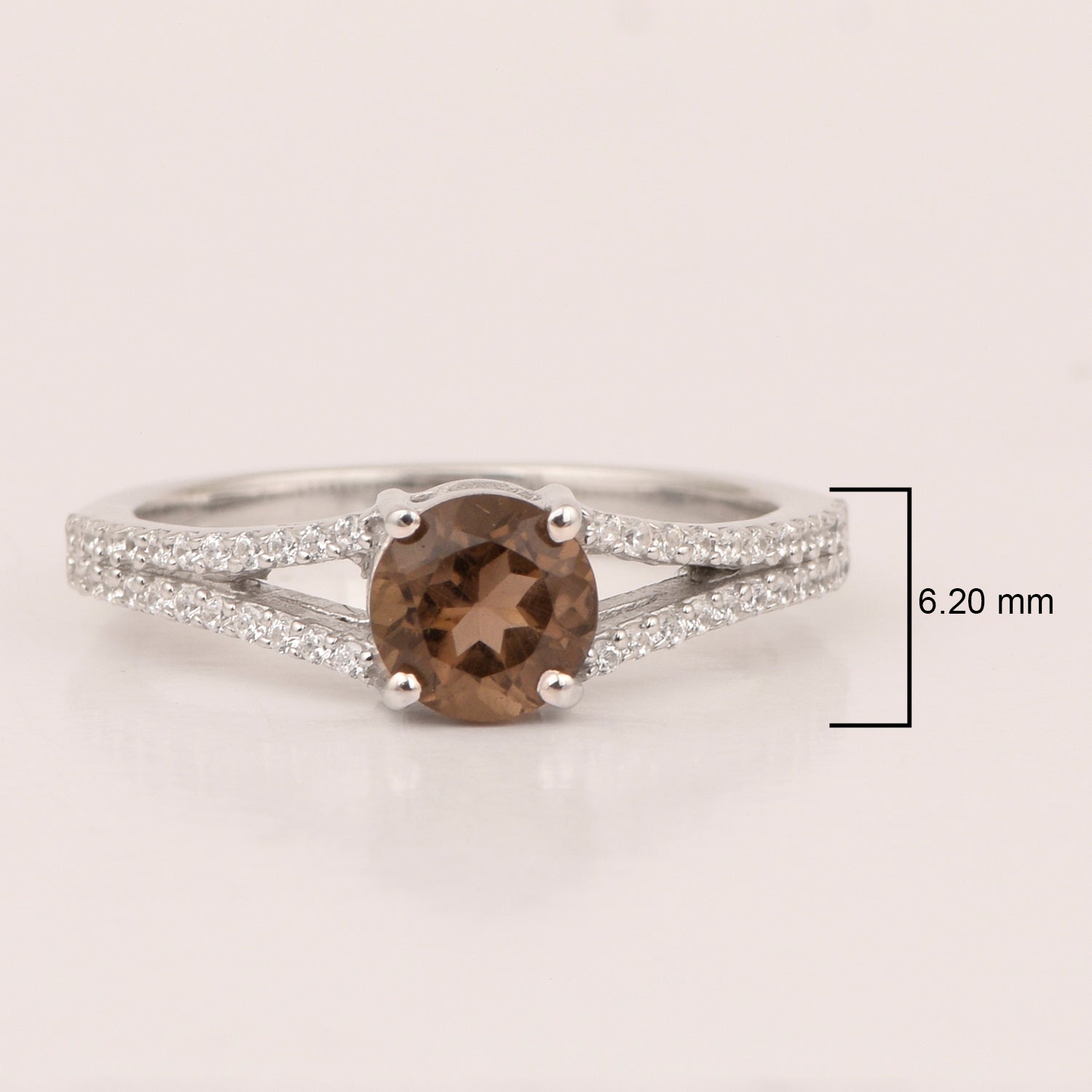 Smoky Quartz ring
