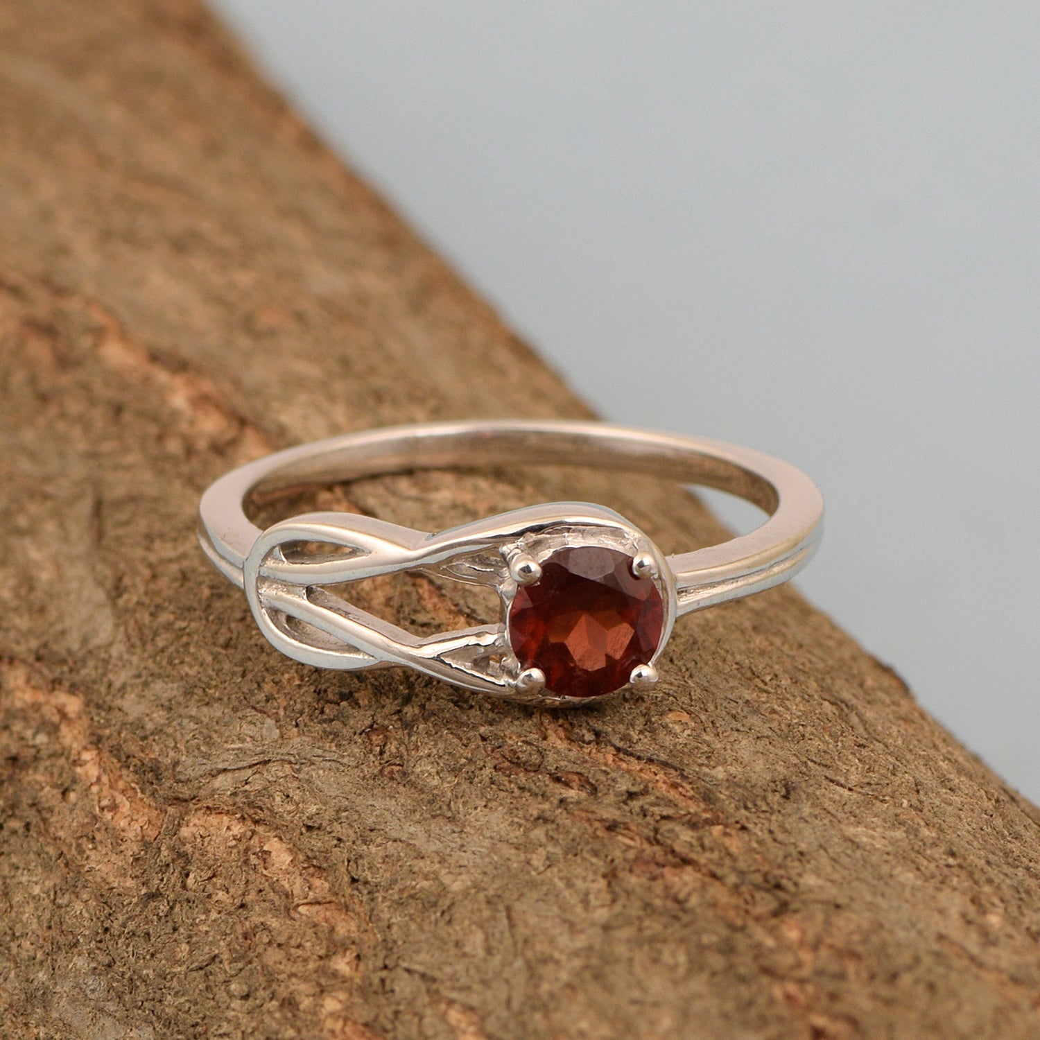 Garnet ring