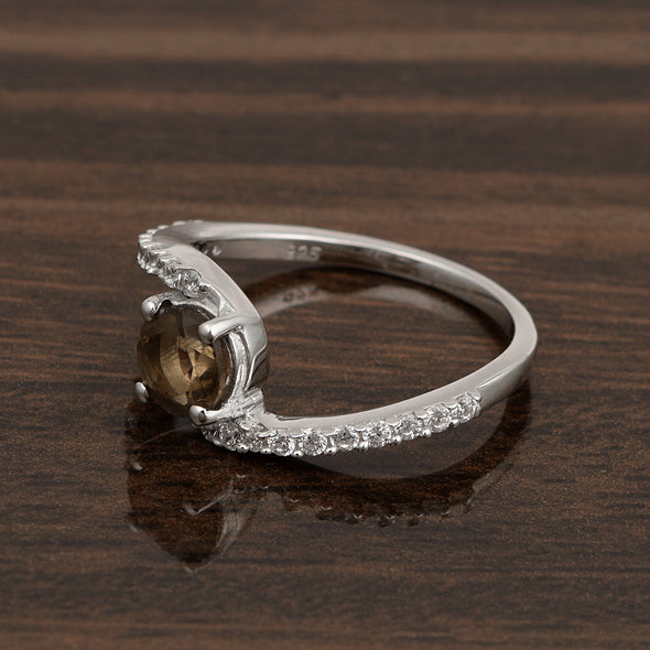Smoky Quartz ring