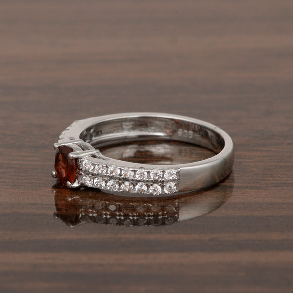 Garnet ring