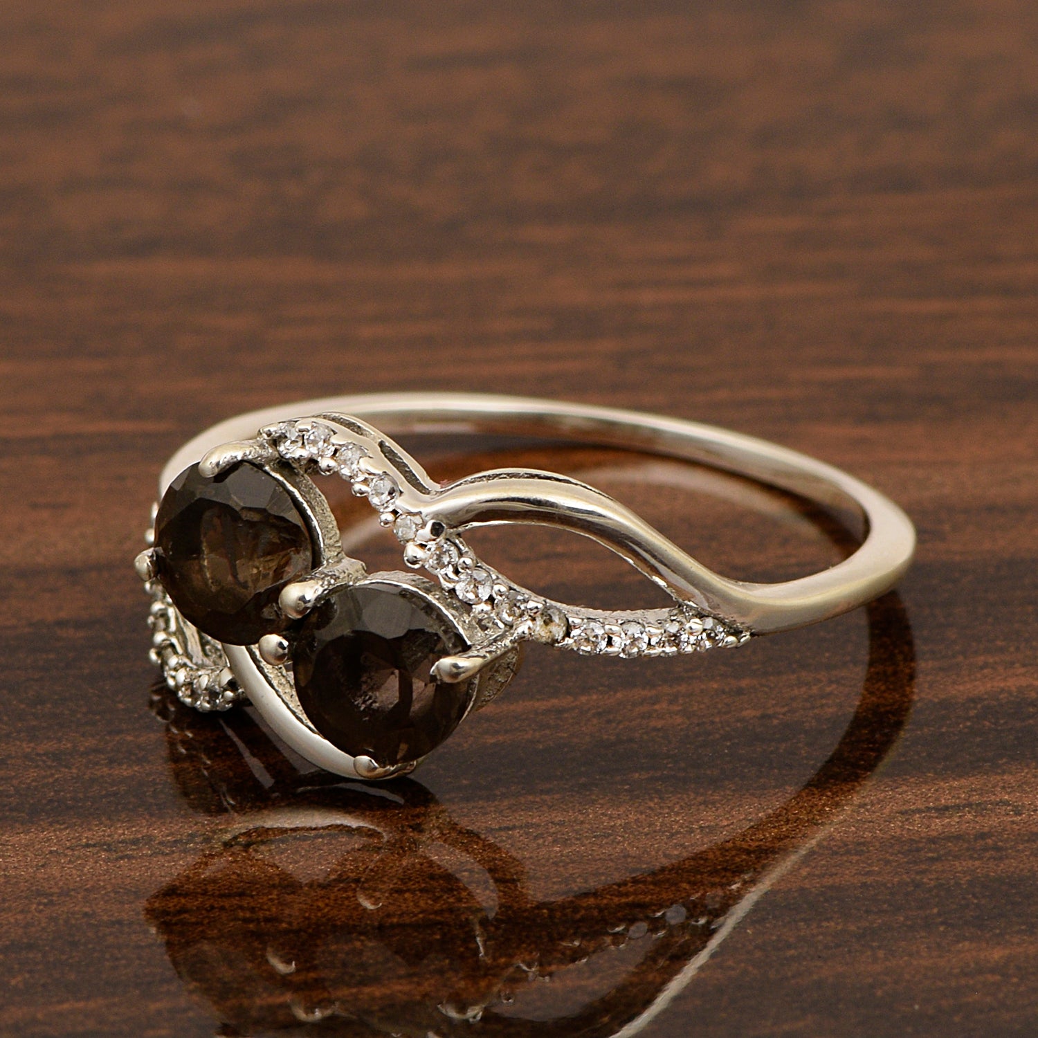 Smoky Quartz ring