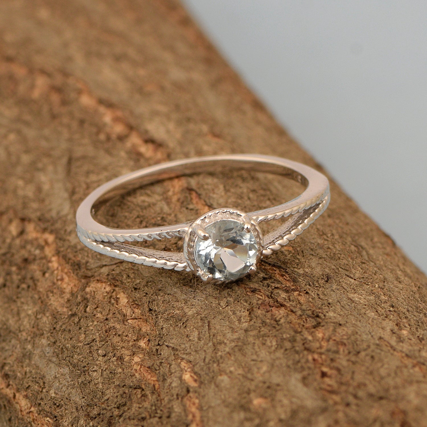 Blue Topaz ring