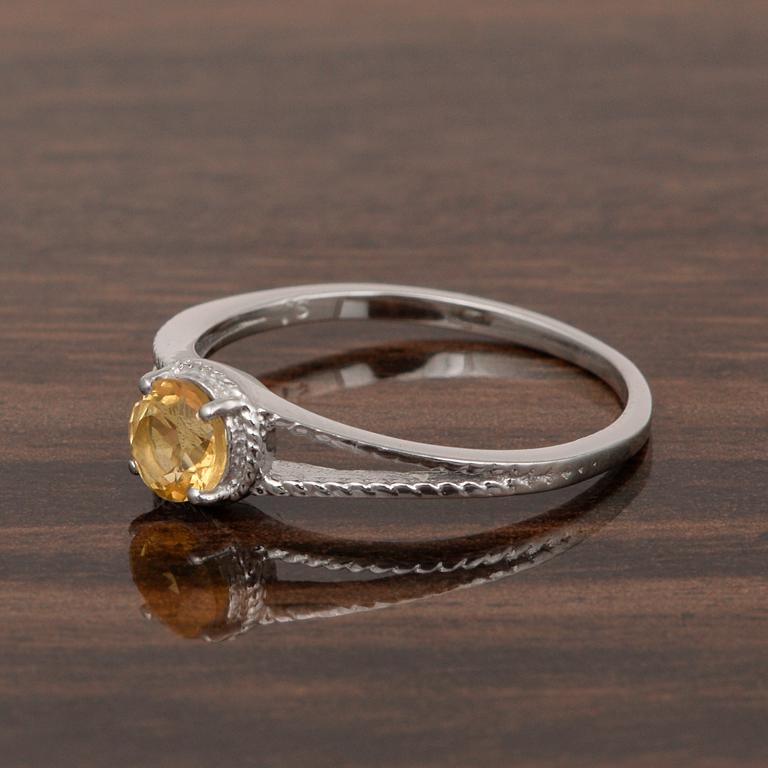 Citrine ring