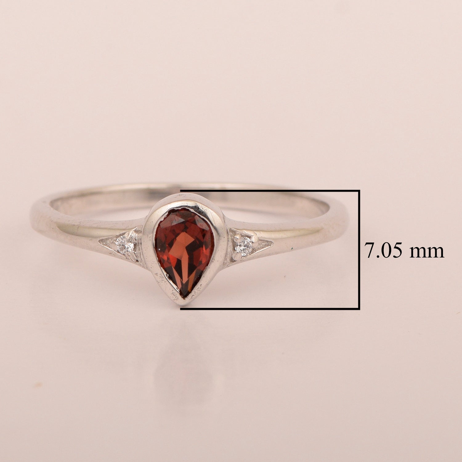 Garnet ring