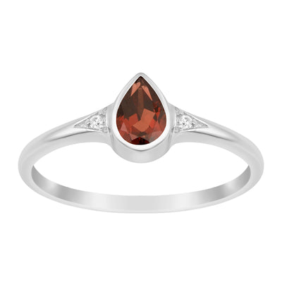 Garnet ring