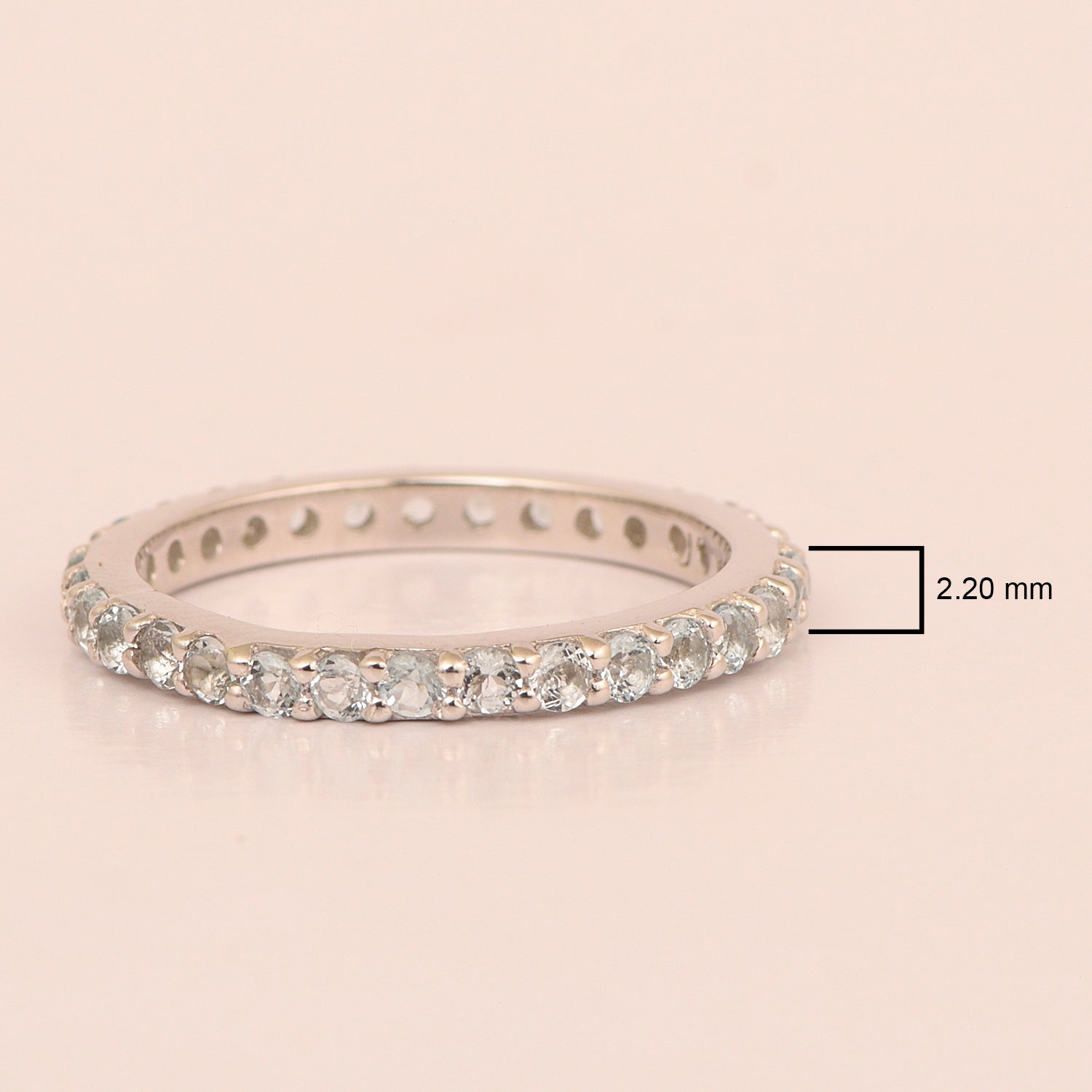 Swiss Blue Topaz ring