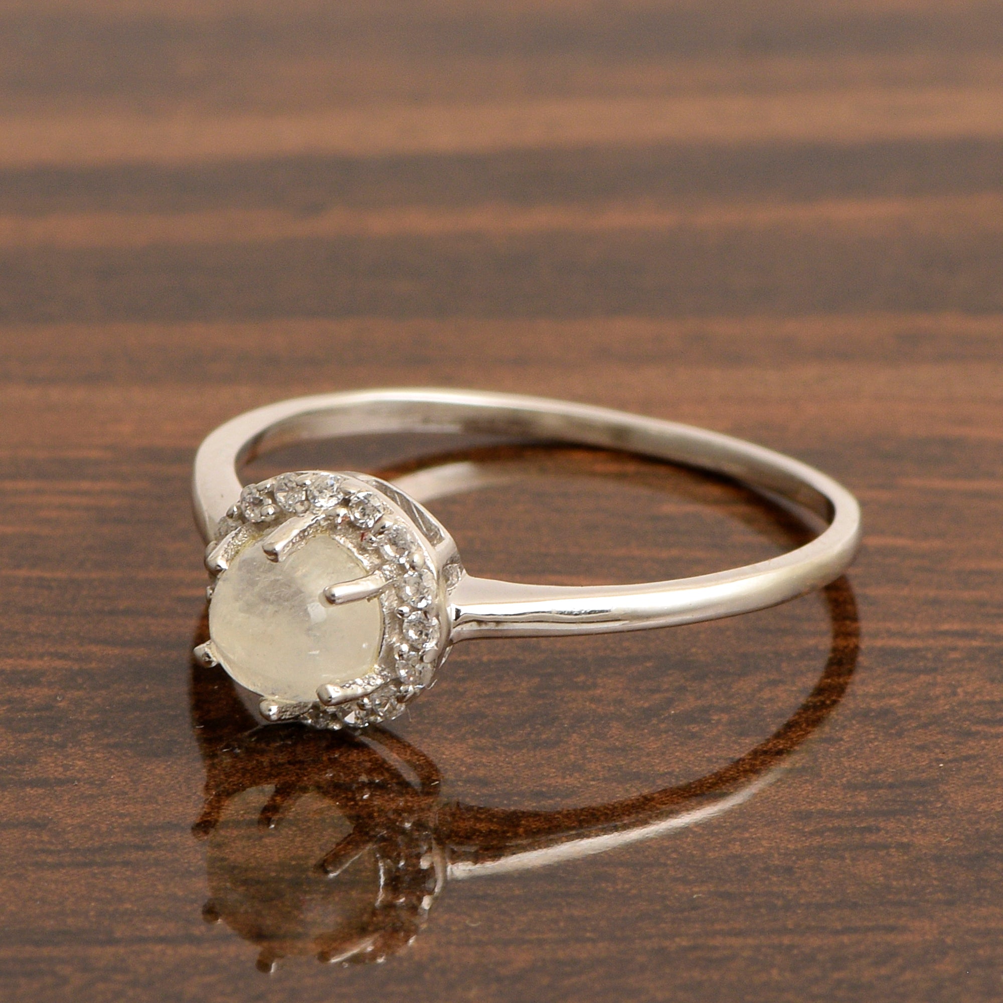 Moonstone ring