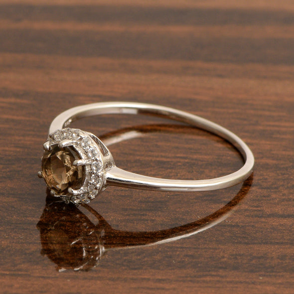 Smoky Quartz ring