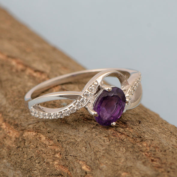 Amethyst ring