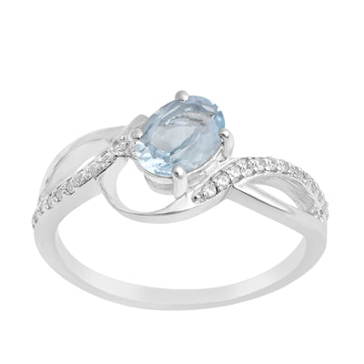 Blue Topaz ring