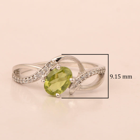 Peridot ring