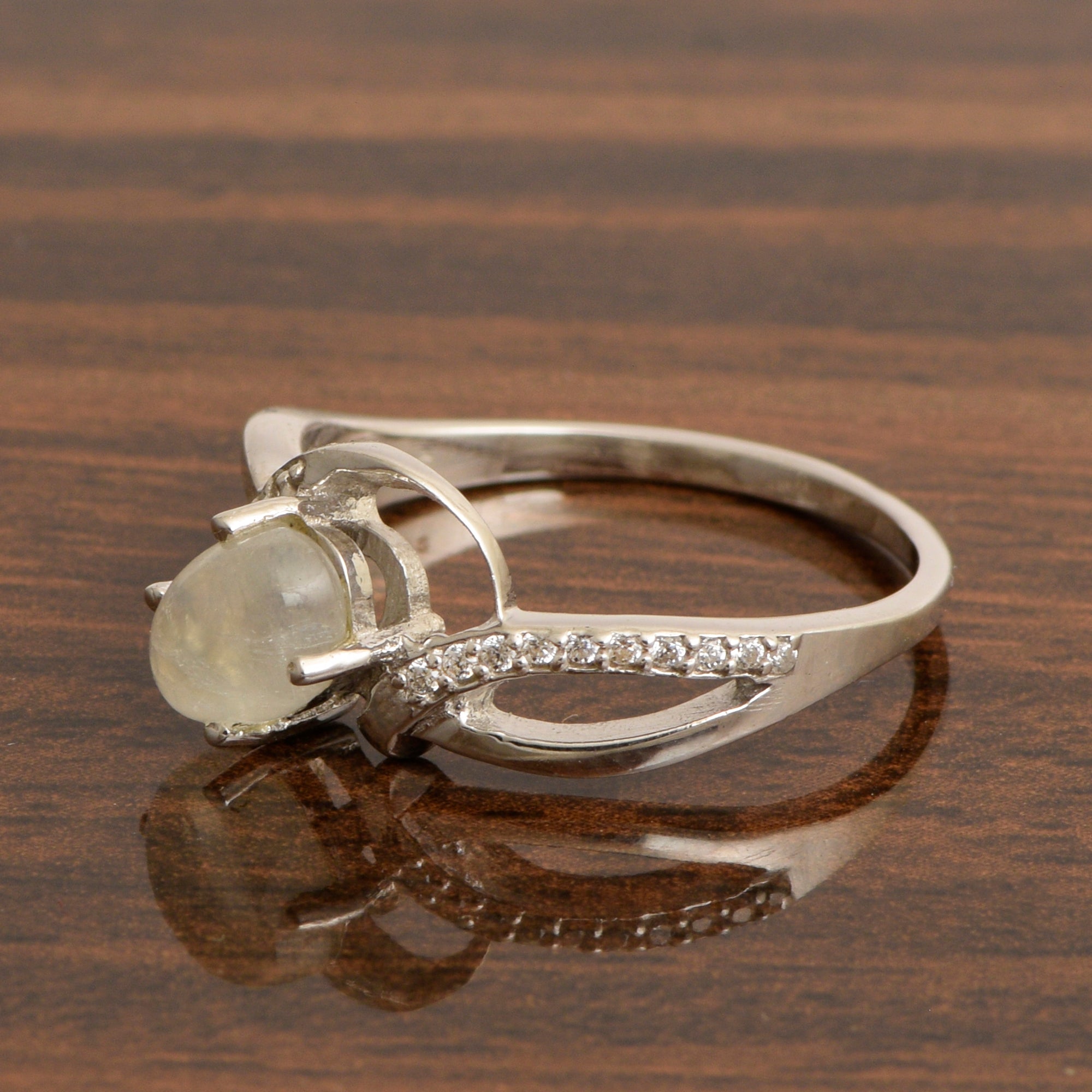 Moonstone ring
