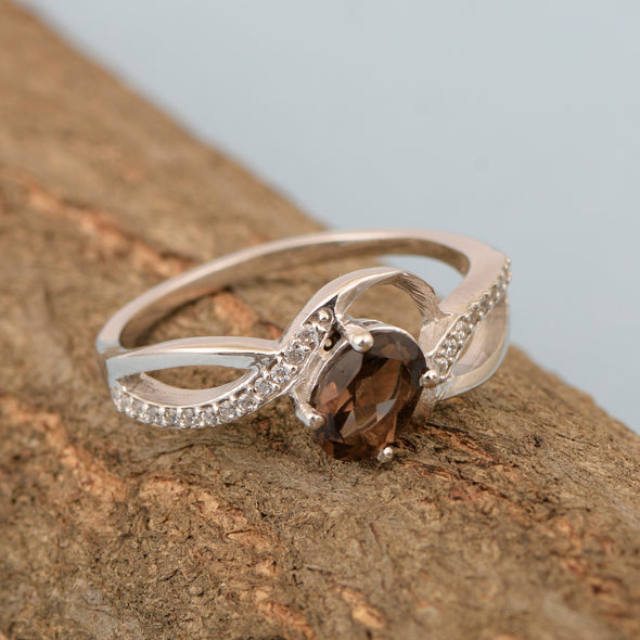 Smoky Quartz ring