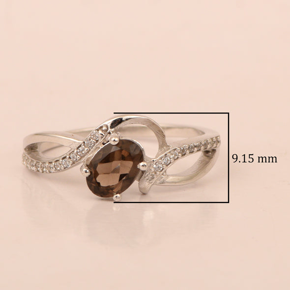 Smoky Quartz ring