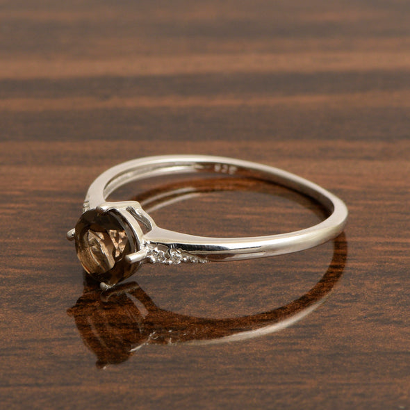 Smoky Quartz ring